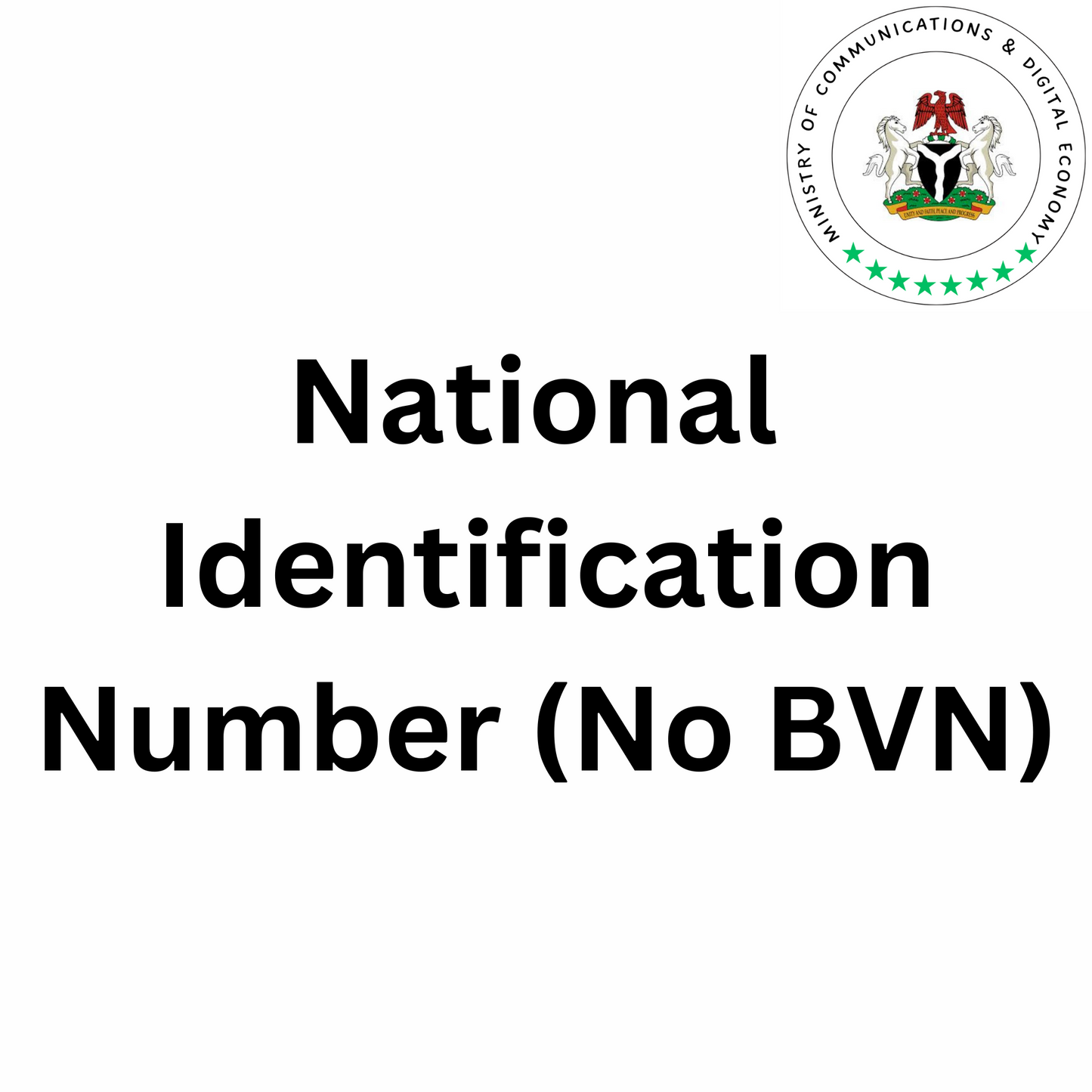 National Identification Number - New NIN Enrollment-Appointment Booking